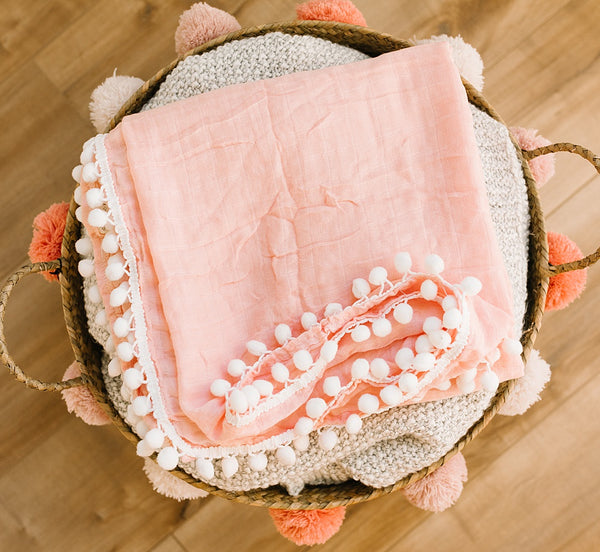 pretty in pink swaddle