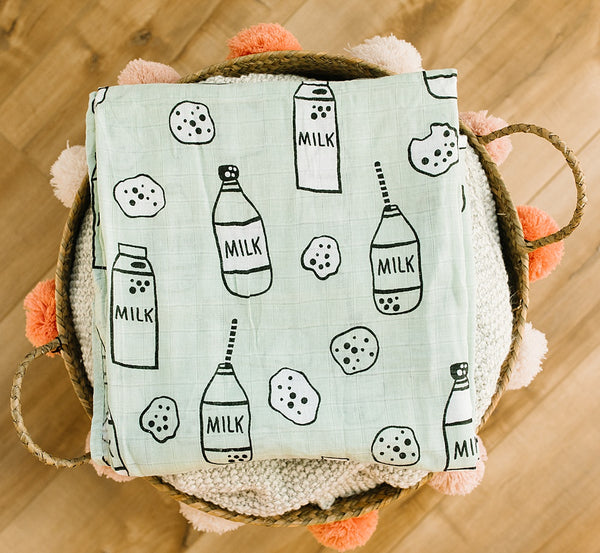 milk + cookies swaddle