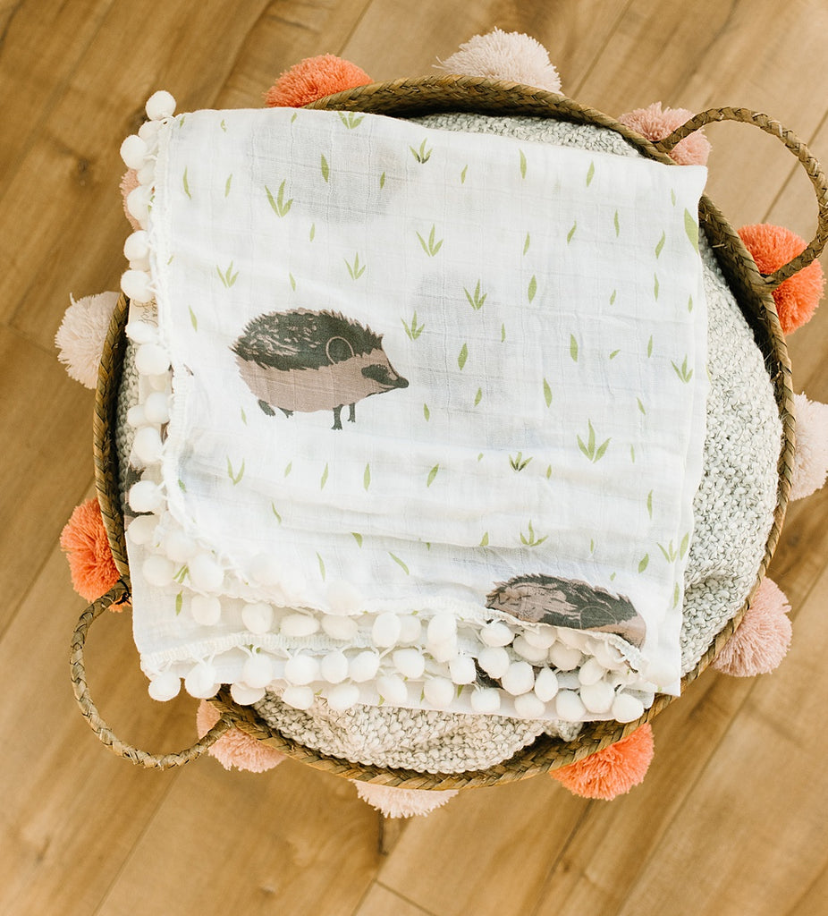 mr. hedgehog swaddle